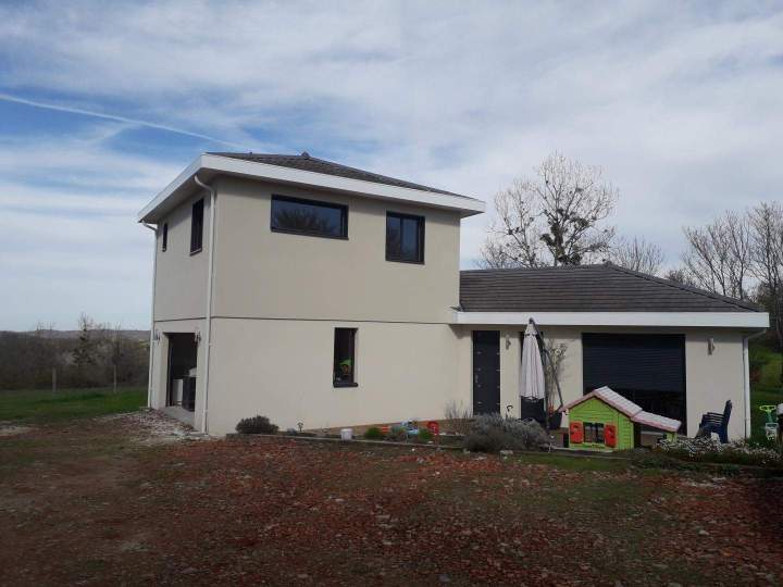 Extension verticale d'une maison individuelle Le Péage-de-Roussillon