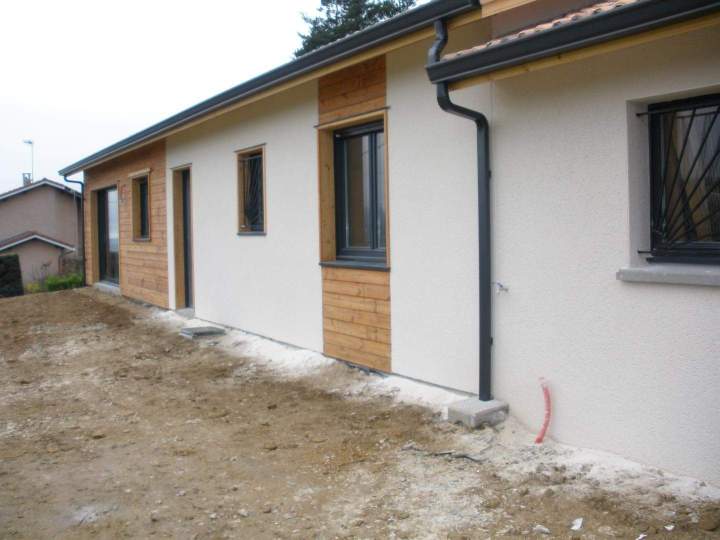 Extension de maison en ossature bois Le Péage-de-Roussillon