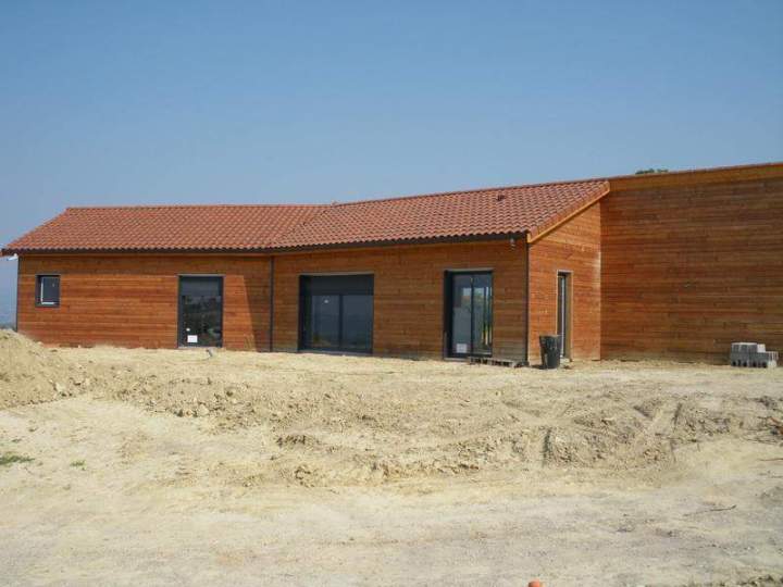 Architecture bioclimatique en bois Le Péage-de-Roussillon